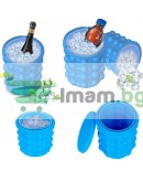 Силиконова форма за лед 2в1 ледарка